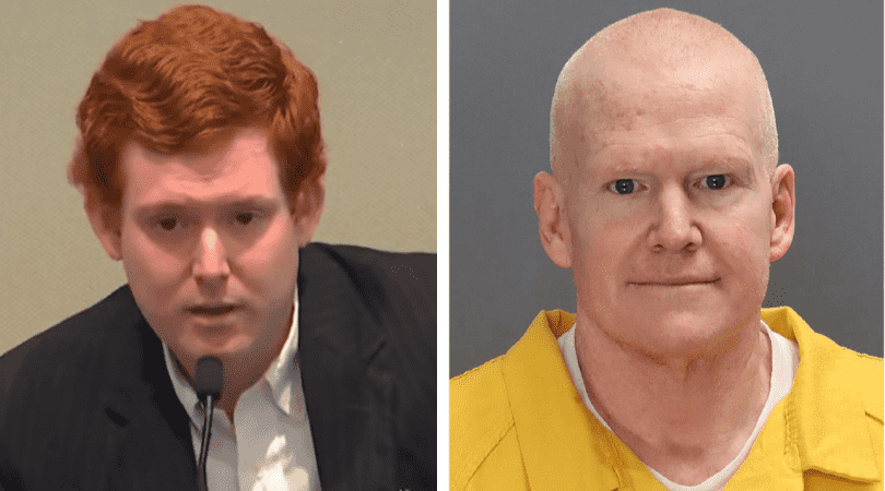 Buster Murdaugh told his father Alex Murdaugh, he didn’t have time to speak and gave short, blunt answers (Law & Crimes Network/YouTube)