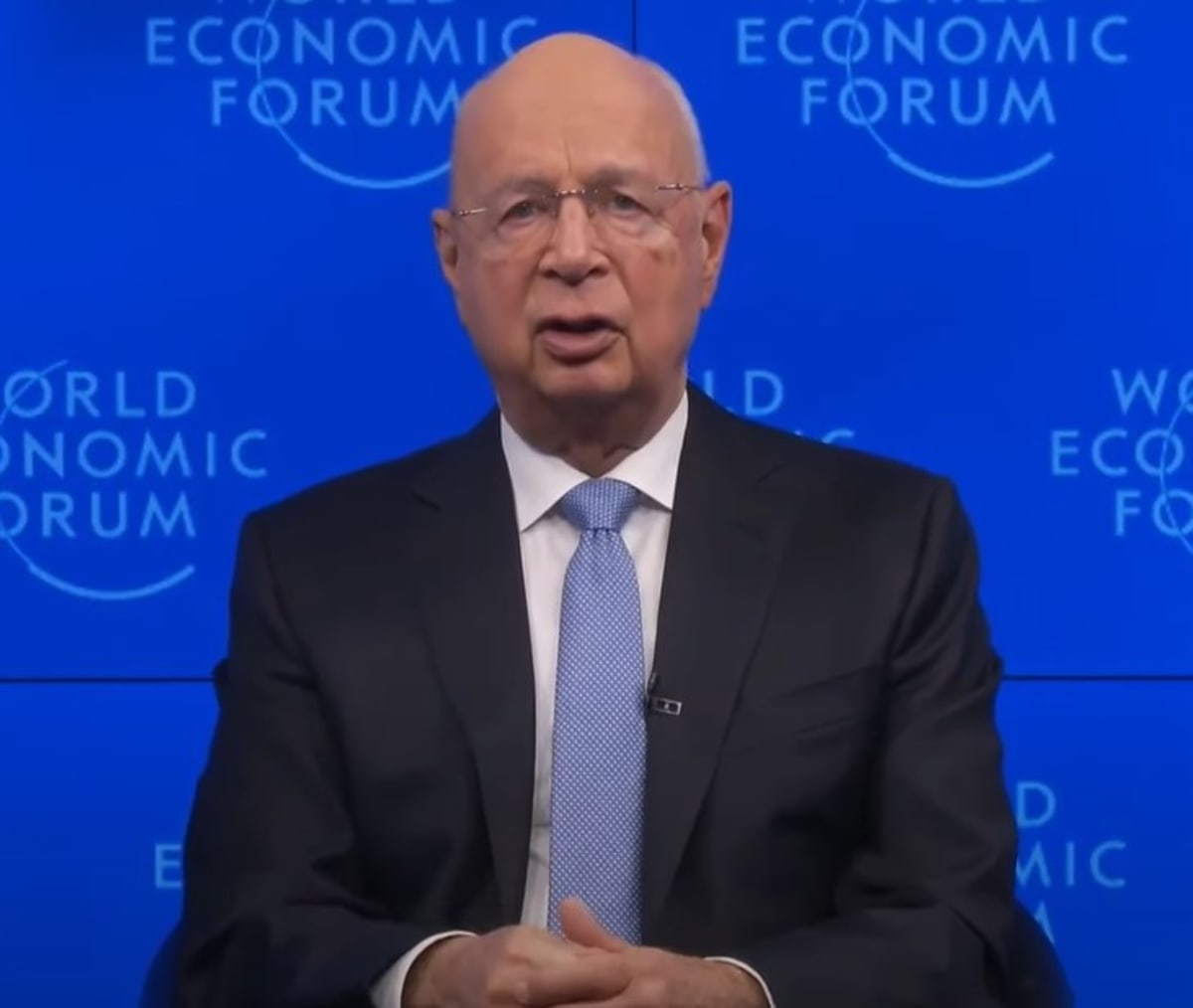 Andrew Tate wonders why the world listens to Klaus Schwab (worldeconomicformvideo/YouTube)