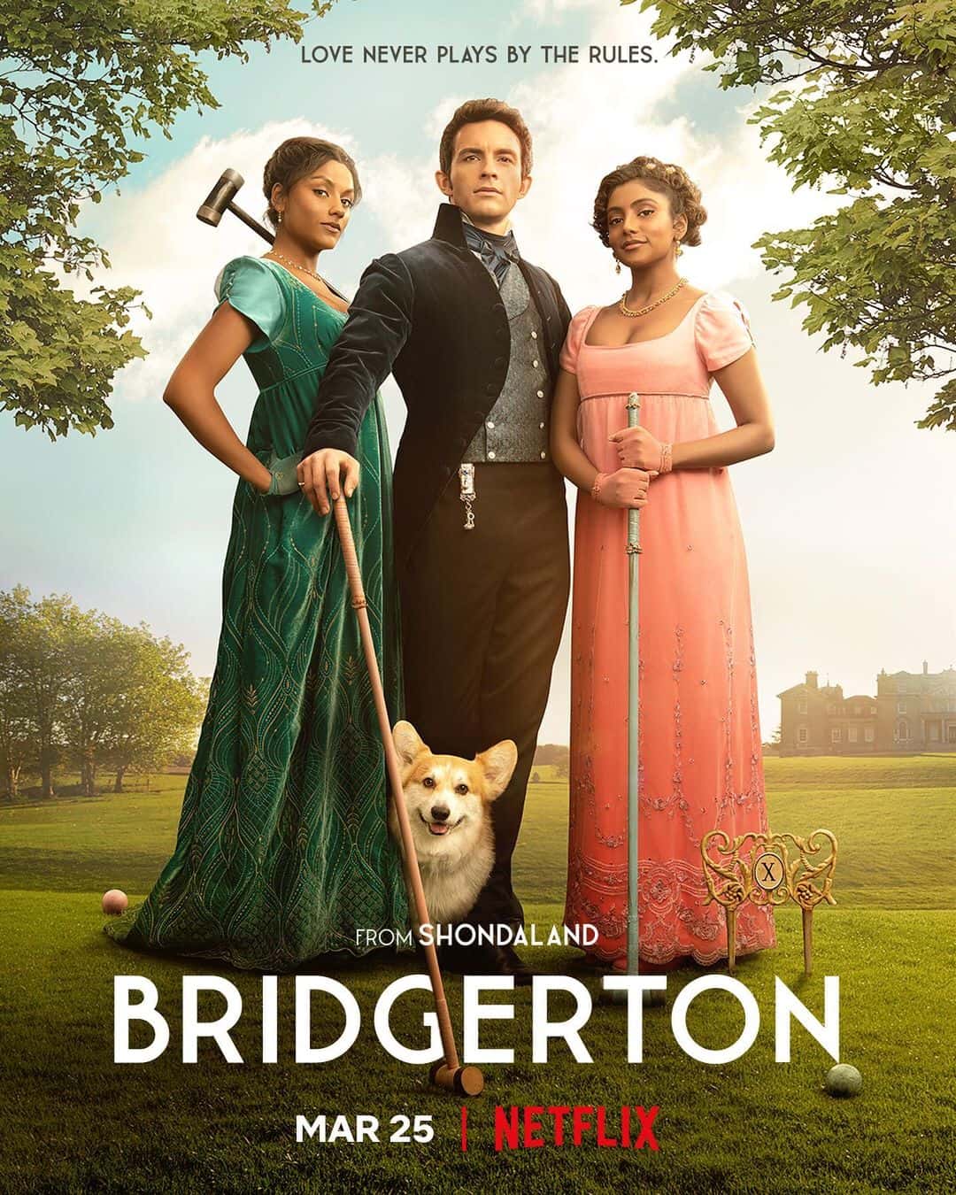 Official 'Bridgerton' Poster (@bridgertonnetflix/Instagram)