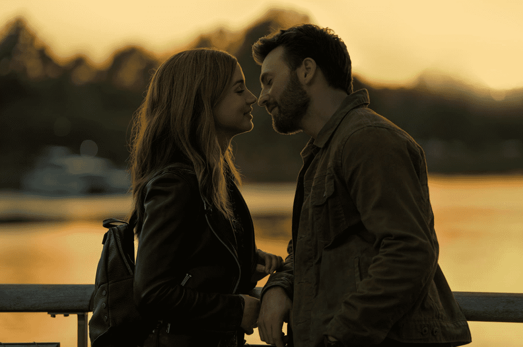 Chris Evans and Ana de Armas in 'Ghosted' (2023)
(Apple TV+) 