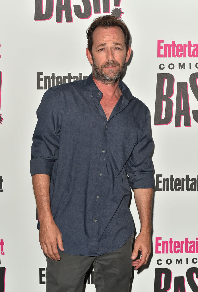Luke Perry has been hospitalized following a stroke in his LA home (Source: Getty Images)