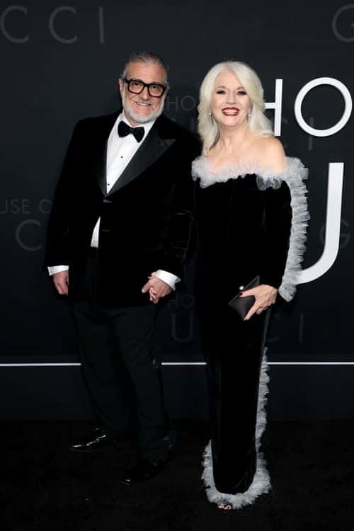 Joe Germanotta and Cynthia Germanotta attend the