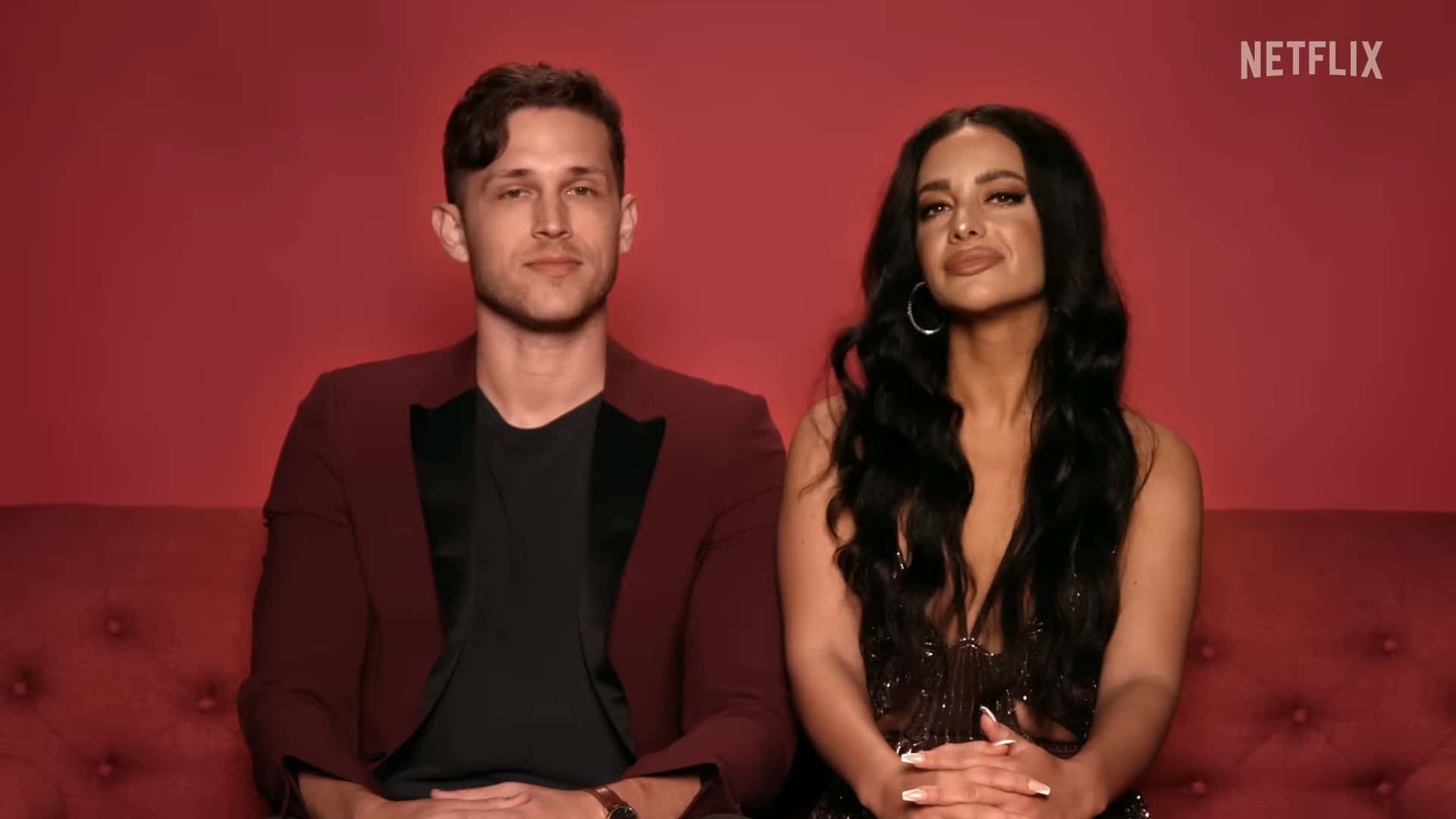 Roxanne Kaiser and Antonio Mattei appears to be on amicable terms (YouTube/@netflix)