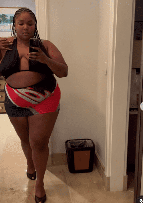 Lizzo captioned her latest Instagram post