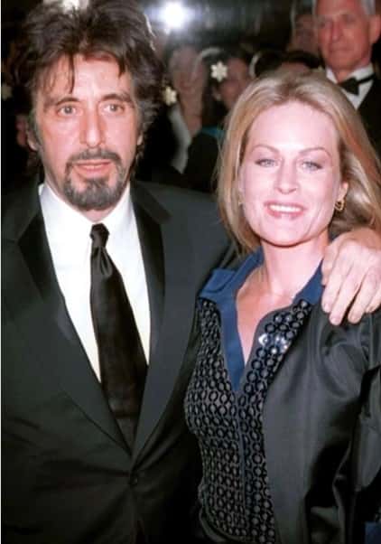 D'Angelo revealed how she first met Pacino on a flight in 1996 when he asked her to come sit next to him. (Beverly D'Angelo/Instagram)