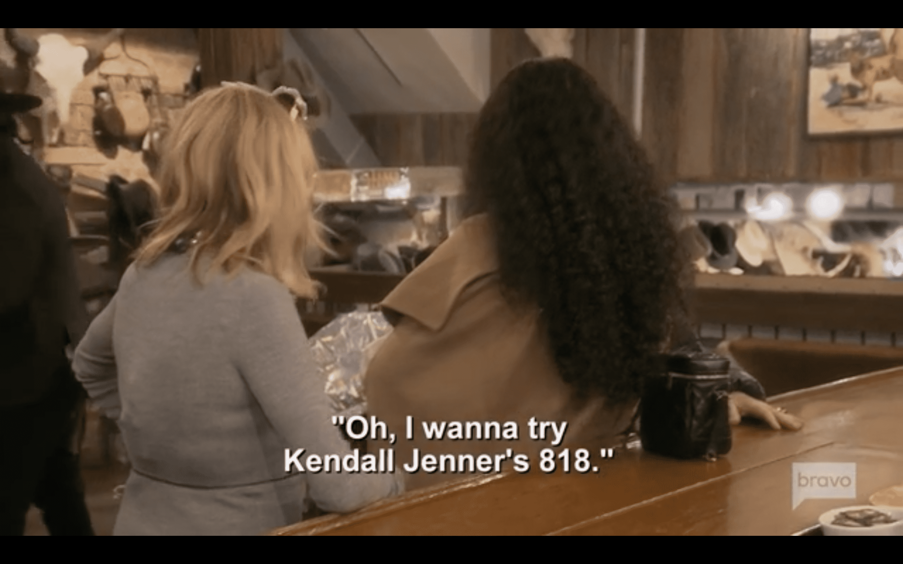 Lisa Rinna  ordering Kendall Jenner's 818 instead of Kathy Hilton's tequila sparked the drama on 'RHOBH' (Bravo)