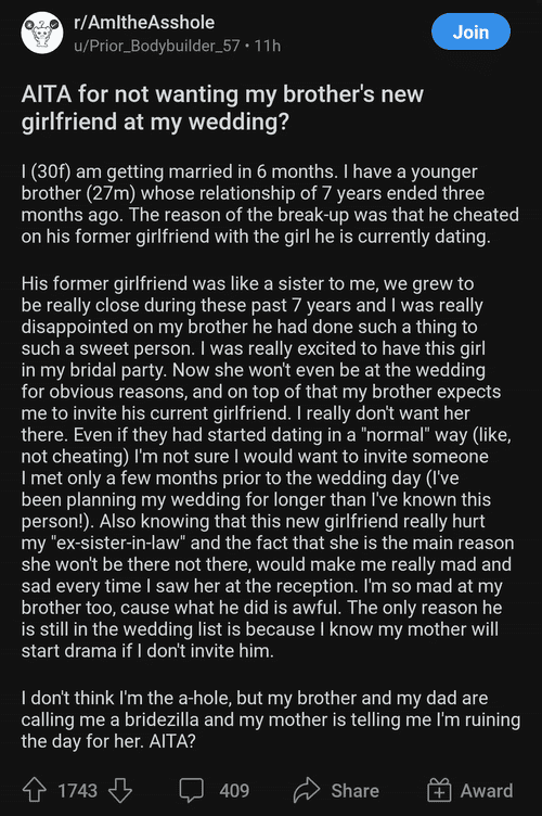 Reddit post (Reddit)