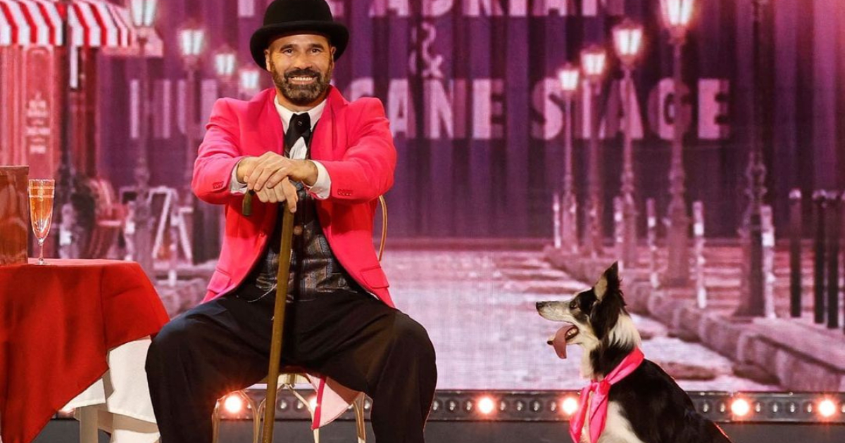 Adrian Stoica and Hurricane announced 'AGT' Season 18 winner (Instagram/adrianstoica.dogcoach)