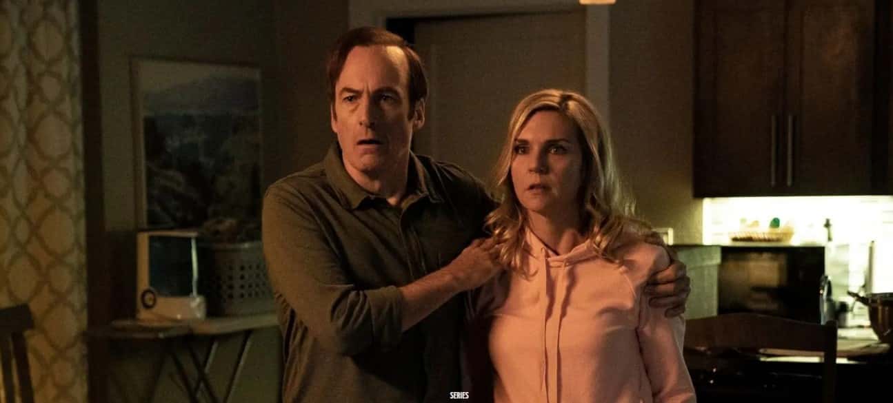 Bob Odenkirk and Rhea Seehorm in a still from 'Better Call Saul' (AMC)