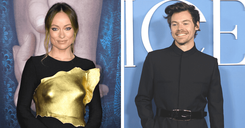 Olivia Wilde finds the break from Harry Styles&nbsp;difficult. (Jerod Harris/Getty Images, Kevin Winter/Getty Images)
