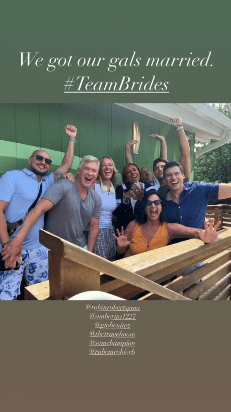 Gio Benitez's husband, Tommy DiDario, shared a snap of the newly married couple a day afer the wedding (@tommydidario/Instagram)