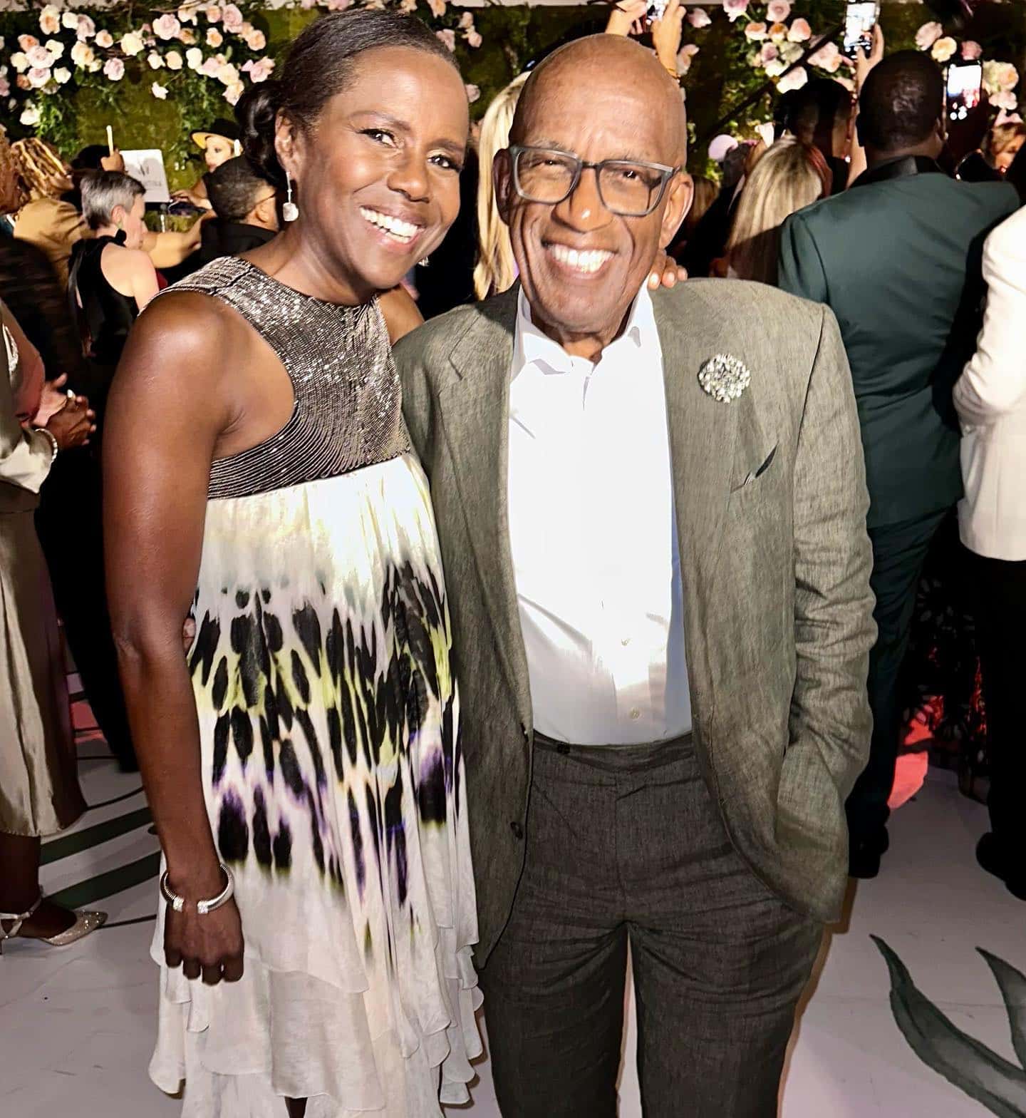 'Today' Al Roker stuns with wife Deborah Roberts as they match each other's outfits (@debrobertsabc/Instagram)