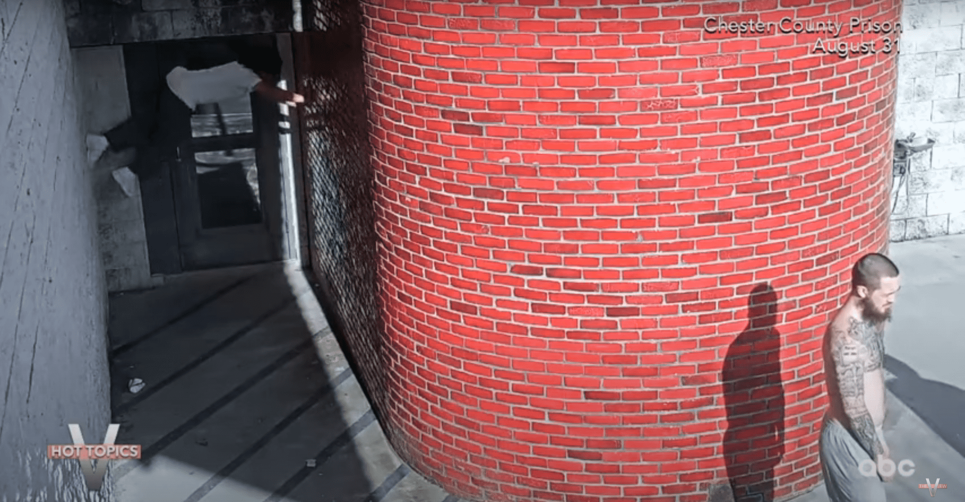 'The View' showcases a video of Danelo Cavalcante escaping prison (YouTube/TheView)