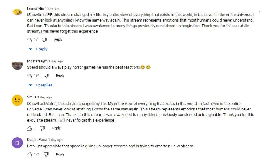 Fan's Reaction on IShowSpeed (Ishowspeed/YouTube)