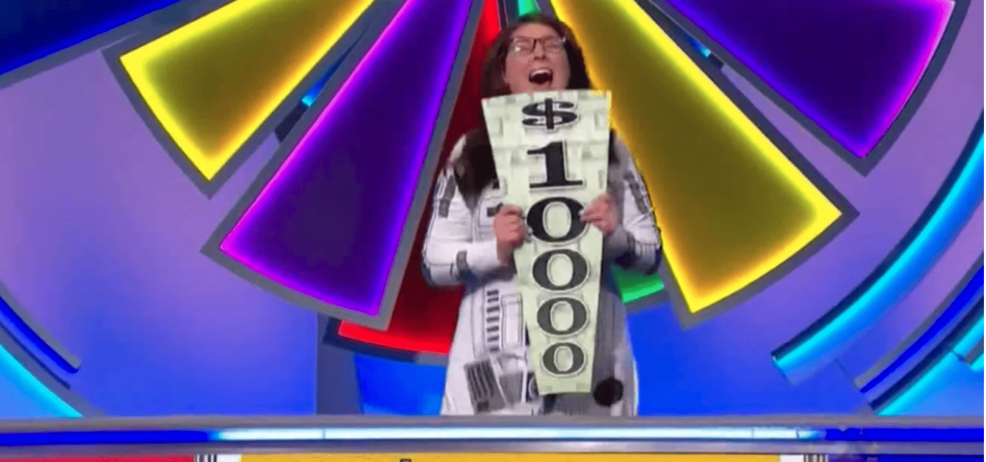 Contestant Kimberly scored $10K at one point during the show (ABC)
