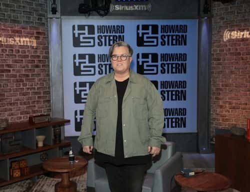 Rosie O'Donnell visits SiriusXM's 'The Howard Stern Show' at SiriusXM Studio on September 12, 2022 in New York City. (Photo by Dimitrios Kambouris/Getty Images for SiriusXM)