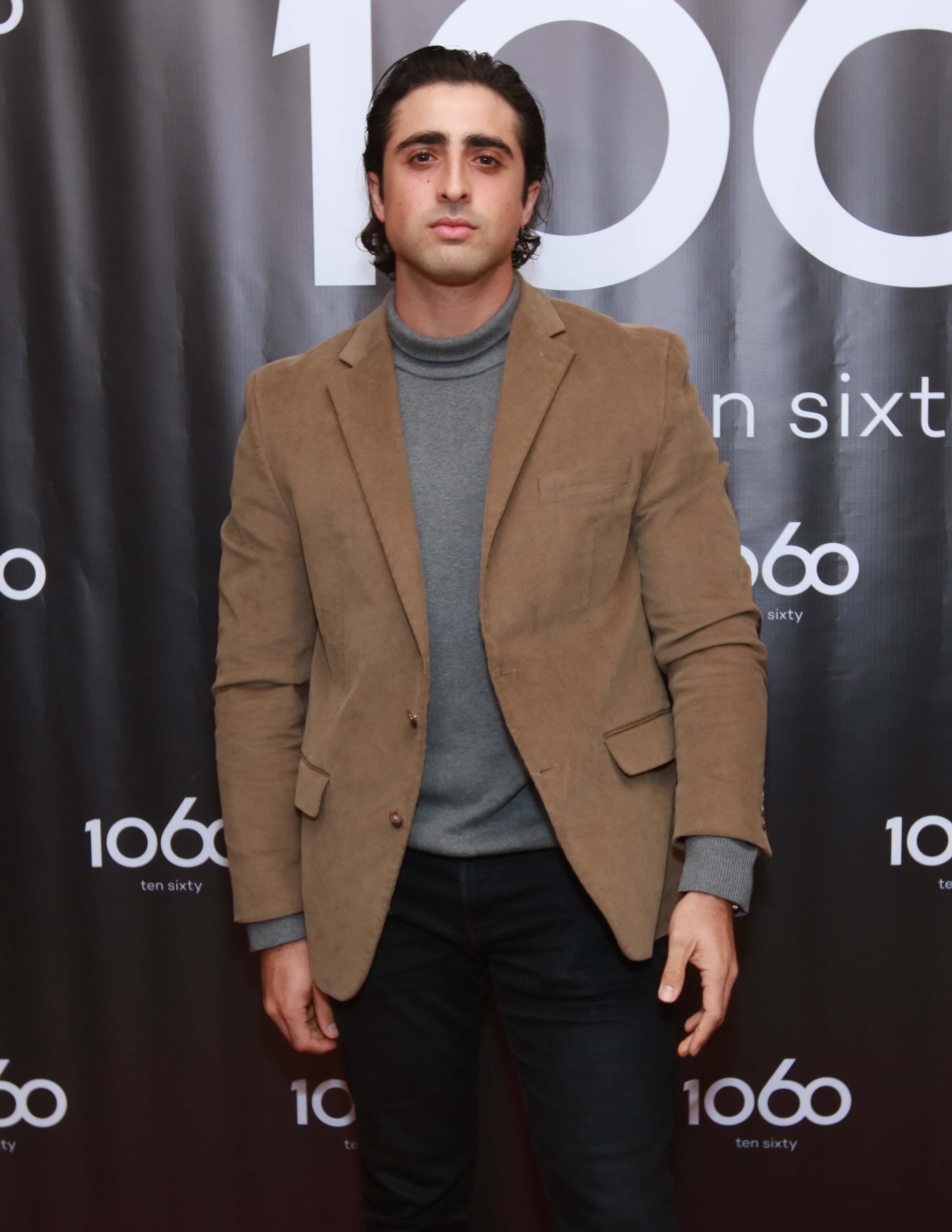 Oliver Bassir attends 1060 App's 1st In-Person Exclusive Event Hosted By Real Estate Moguls Jason Oppenheim, Josh Flagg and Rayni Williams on November 17, 2022 in West Hollywood, California.