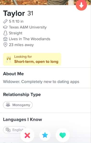 The bio of the alleged profile (Reddit)