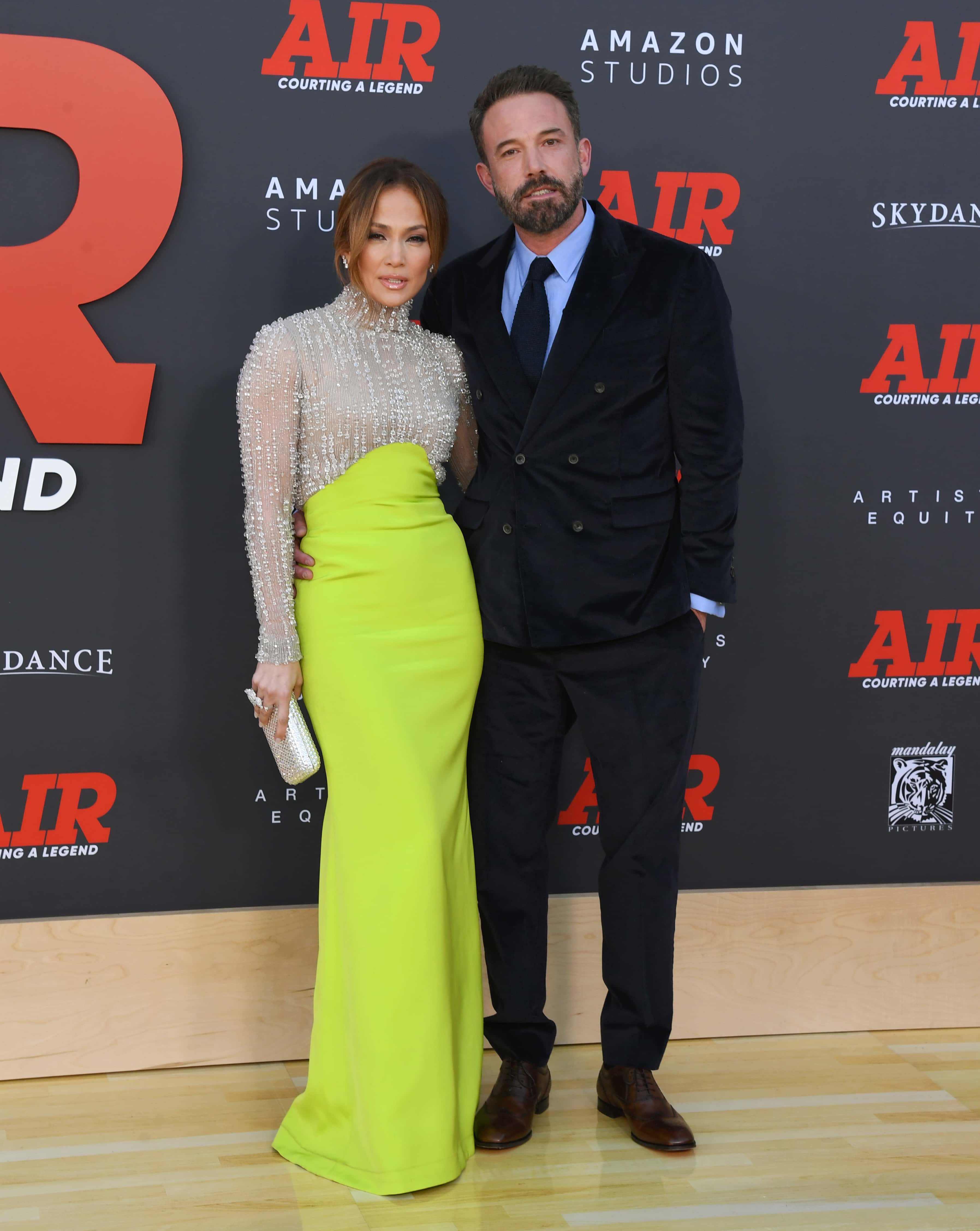 Jennifer Lopez and Ben Affleck attend Amazon Studios' World Premiere Of 