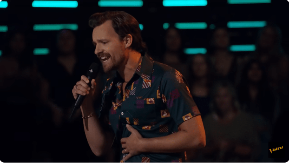 'The Voice' Season 24 contestant Clayton Davis (YouTube/nbc)