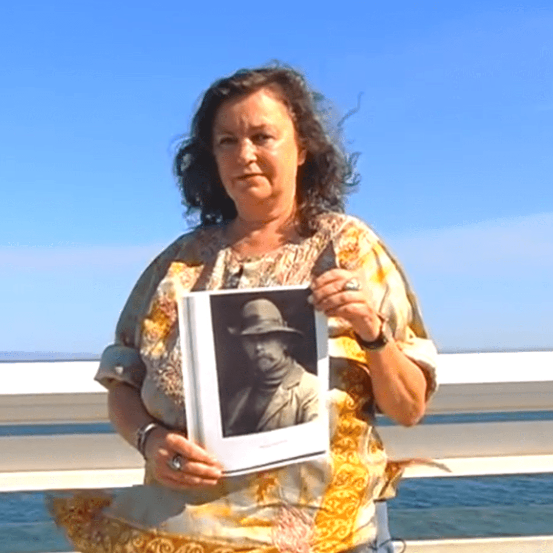 Marianne and Rushdie went into hiding together, and the two divorced in 1993 (
Simon & Schuster Books/YouTube)