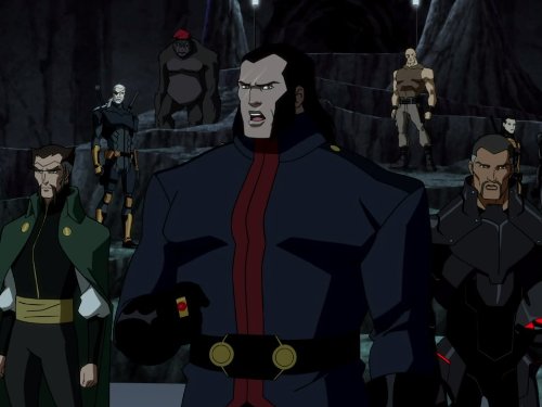 Vandal Savage with members of The Light in 'Young Justice'.
(Source: IMDB)