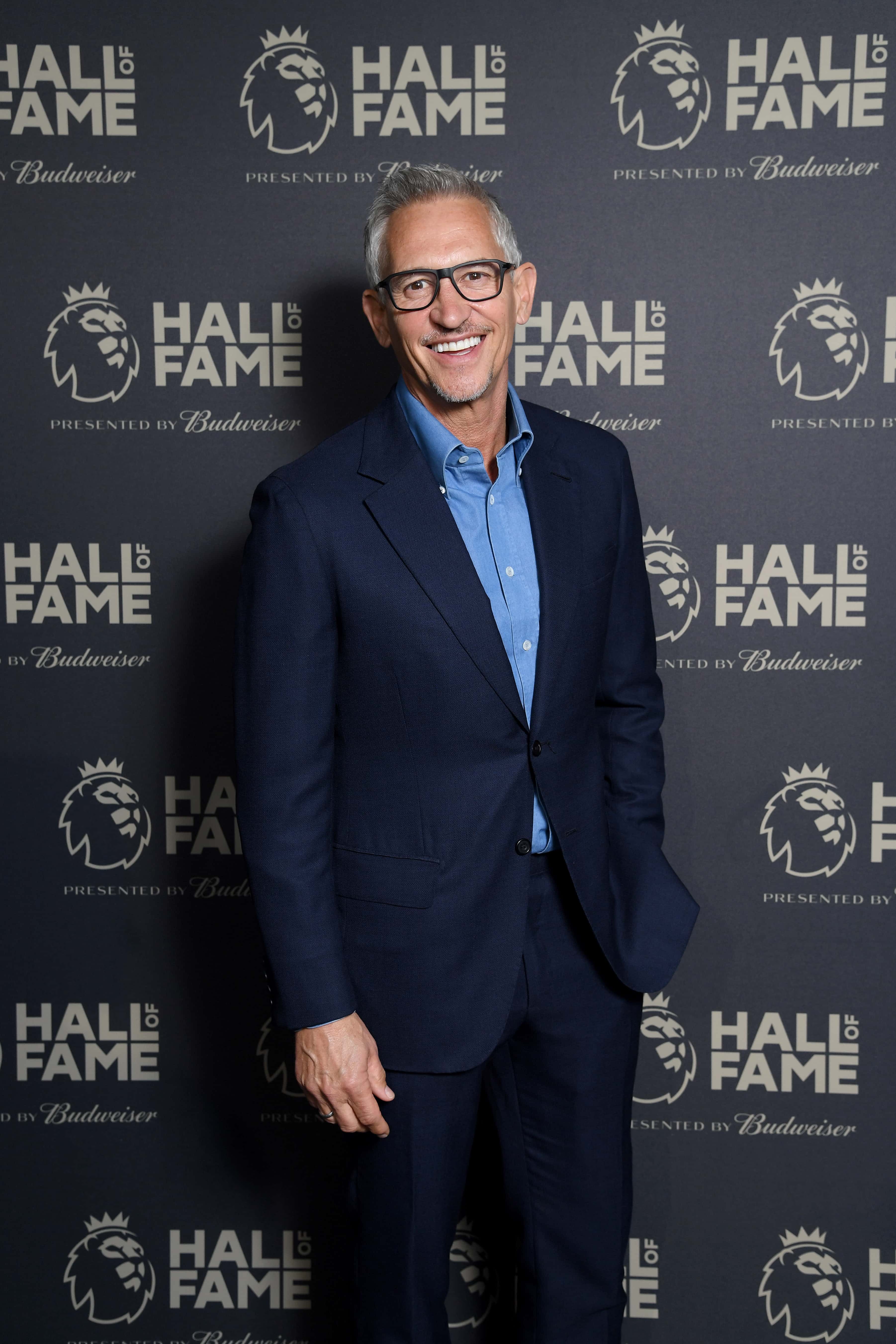 Gary Lineker attends the Premier League Hall of Fame 2022 on April 21, 2022 in London, England. (Photo by Tom Dulat/Getty Images for eSC)