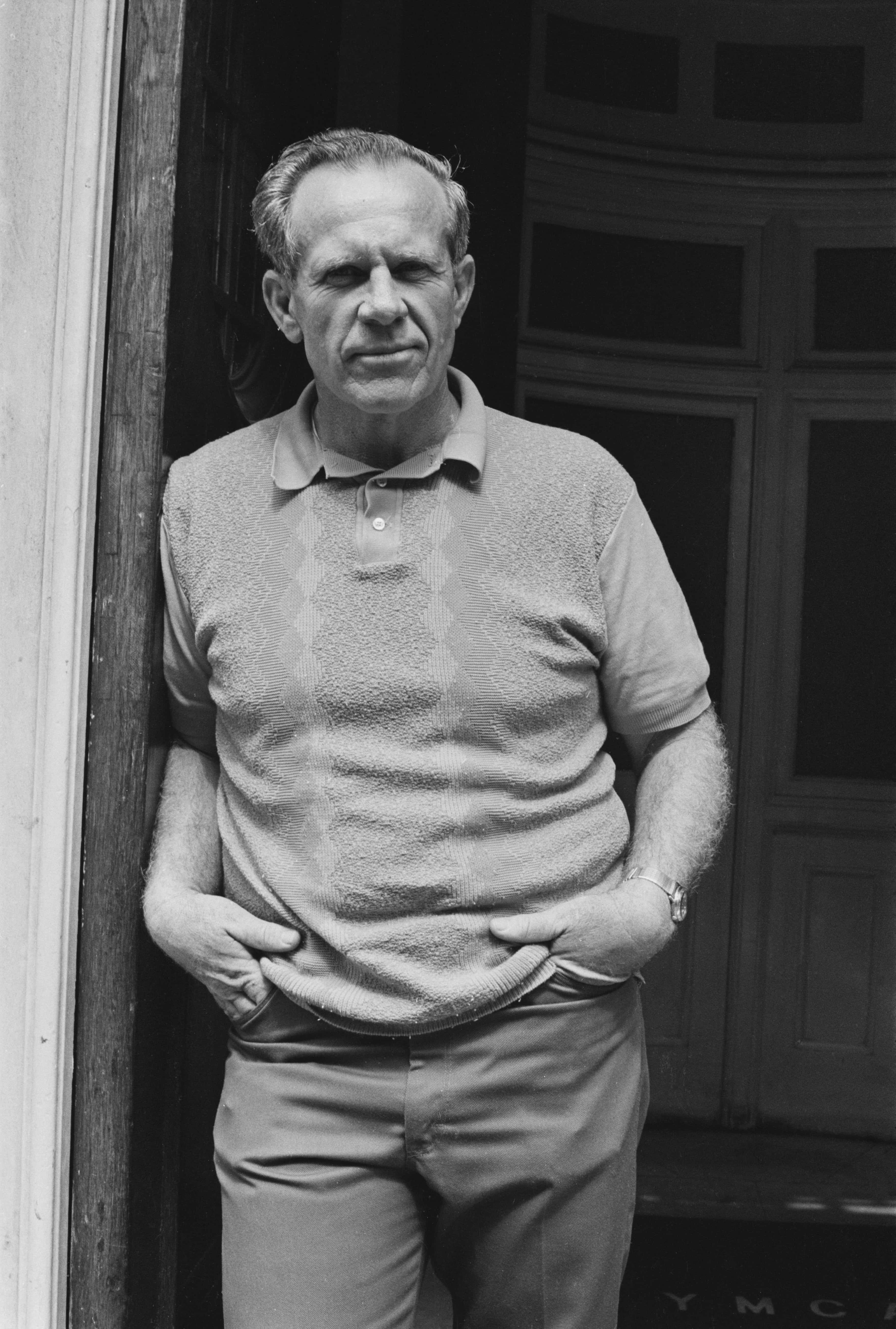 American police officer James Dougherty (1921 - 2005), former husband on Marylin Monroe, in London, UK, 23rd July 1969. (Photo by McCarthy/Daily Express/Hulton Archive/Getty Images)