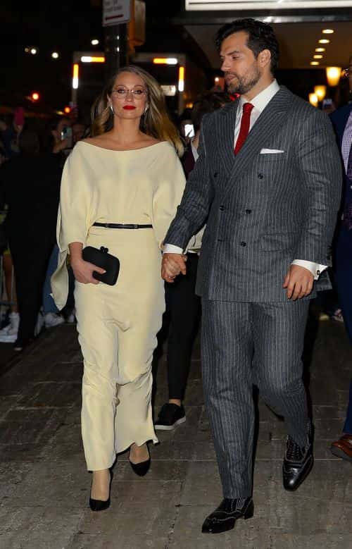 The couple attend the premiere of Enola Holmes 2 in New York City (Backgrid)