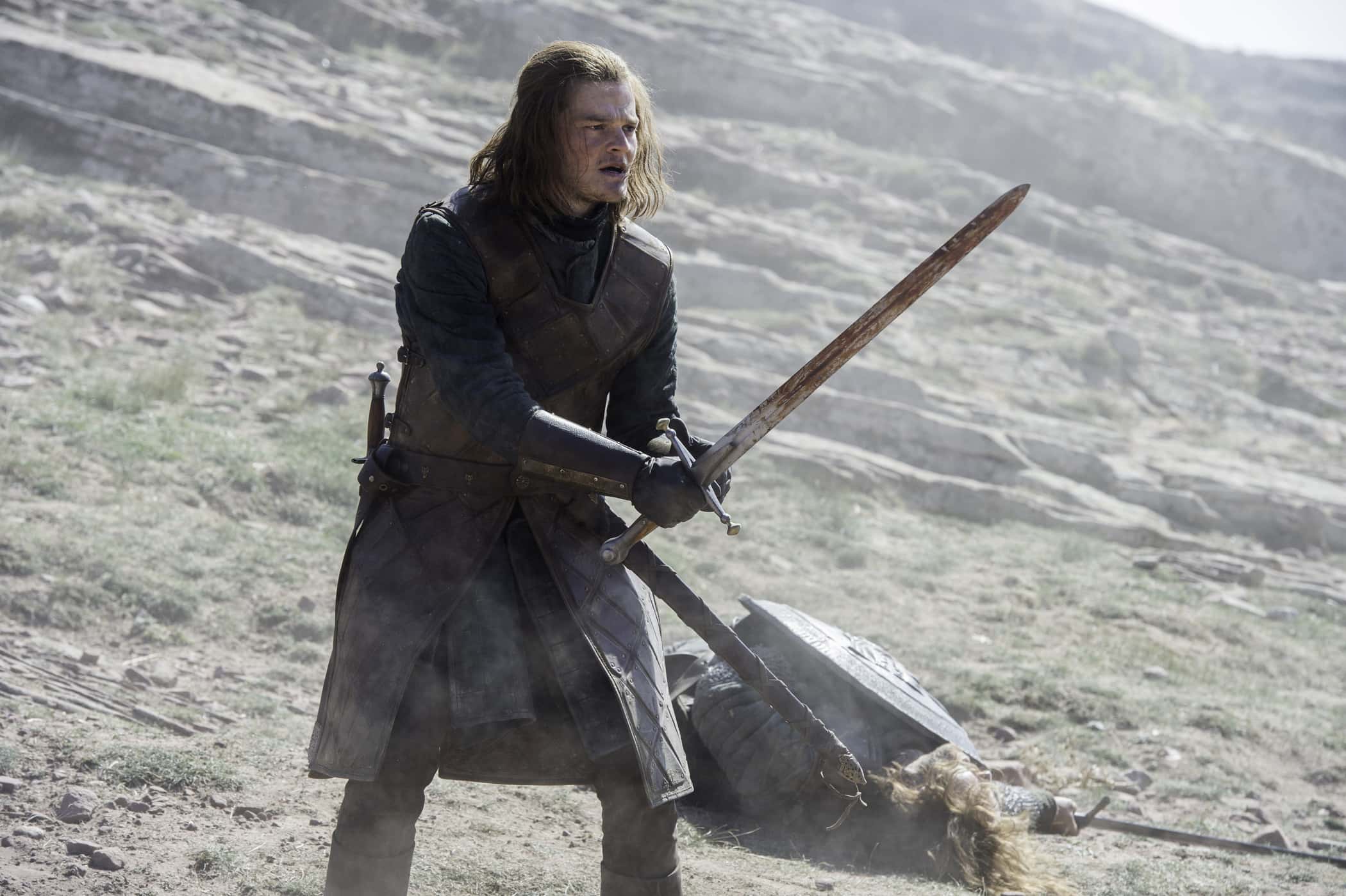 Robert Aramayo as Young Ned Stark in 'Game of Thrones' Season 6 (HBO)
