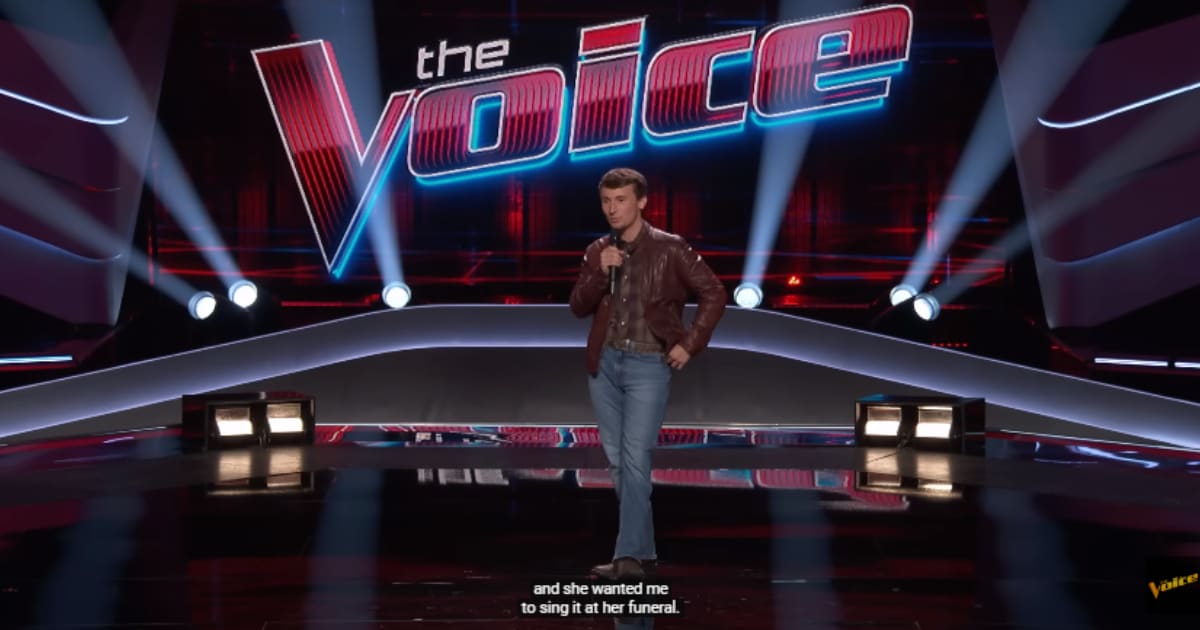 Dylan Carter opens up about his later mother on 'The Voice' Season 24 (YouTube/TheVoice)