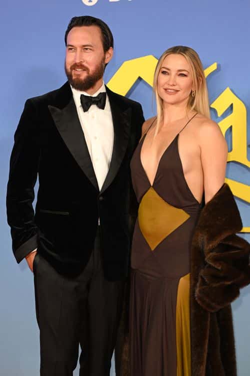 Danny Fujikawa and Kate Hudson attend the