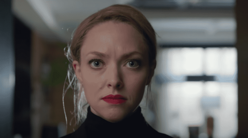 Amanda Seyfried as Elizabeth Holmes in 'The Dropout' (Hulu)