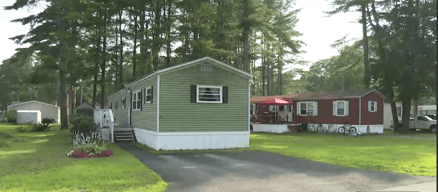 Marjorie Perkins was asleep when her teenage attacker entered her home in the town of Brunswick, Maine, around 2am on 26 July (globalnews/YouTube)