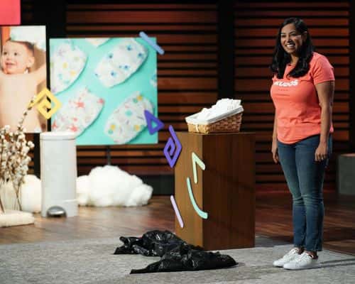 Kudos Founder Amrita Saigal on 'Shark Tank' (ABC)