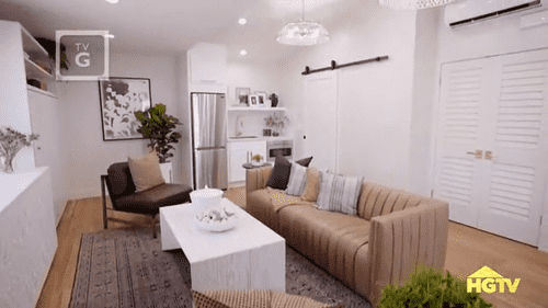 Tadao Salima's upgraded garage on 'Celebrity IOU' Season 4 Part 2 (HGTV)