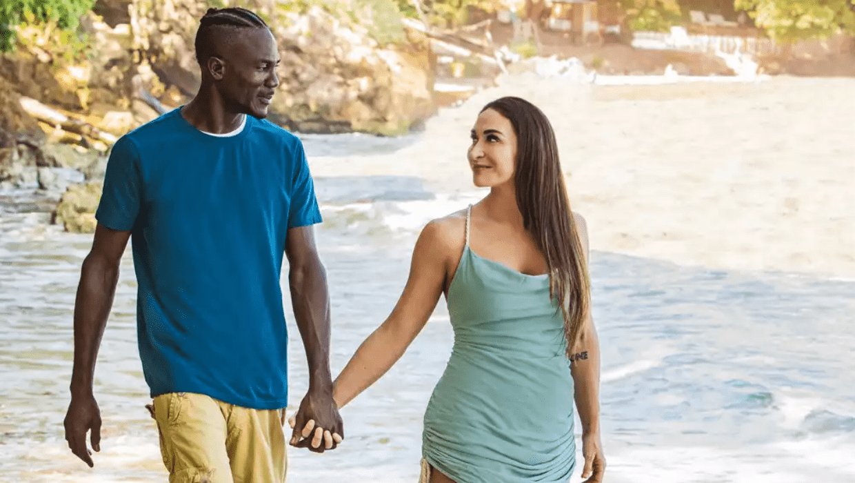 Jordan and Everton on '90 Day Fiancé: Love In Paradise' Season 3 (TLC)
