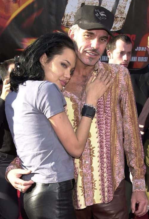 (FILE PHOTO) Billy Bob Thornton and Angelina Jolie, pose for photographers, June 5, 2000 at the world premiere of Touchstone Pictures'' Jerry Bruckheimer Films 