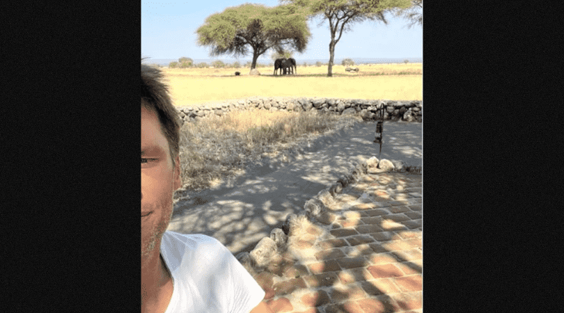 Tom Brady is spending his summer holidays in Africa (tombrady/Instagram)