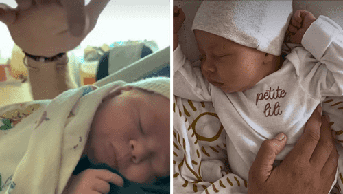 Pictures of Lilibet as shown in 'Harry & Meghan' (Netflix)