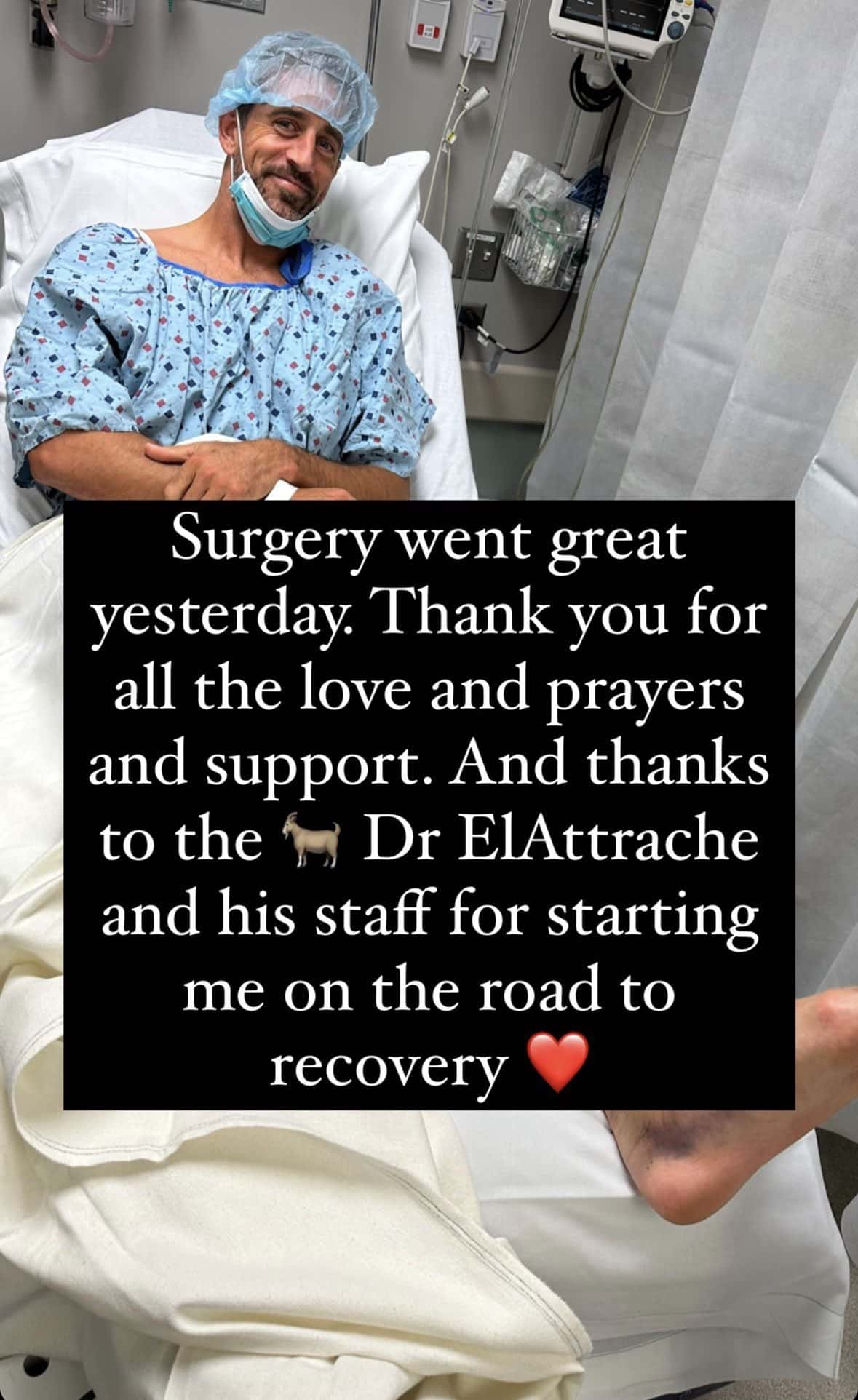 (Instagram/@aaronrodgers)