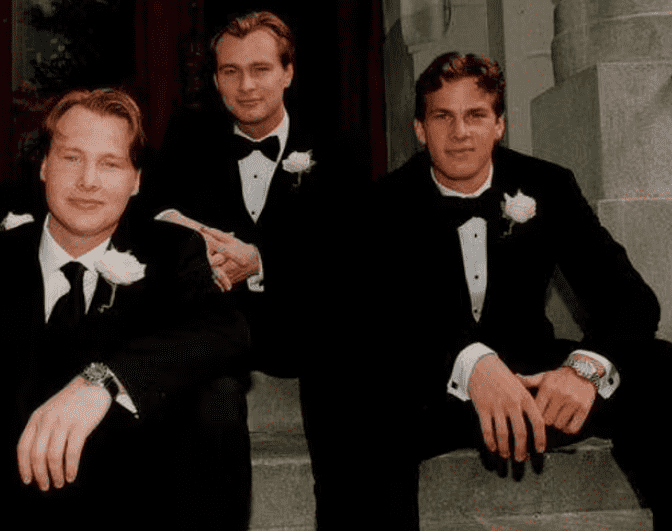 (L-R) Matthew Nolan, Christopher Nolan and Jonathan Nolan (Facebook)