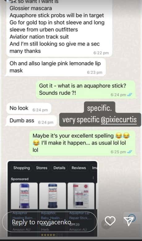 (@roxyjacenko/Instagram)