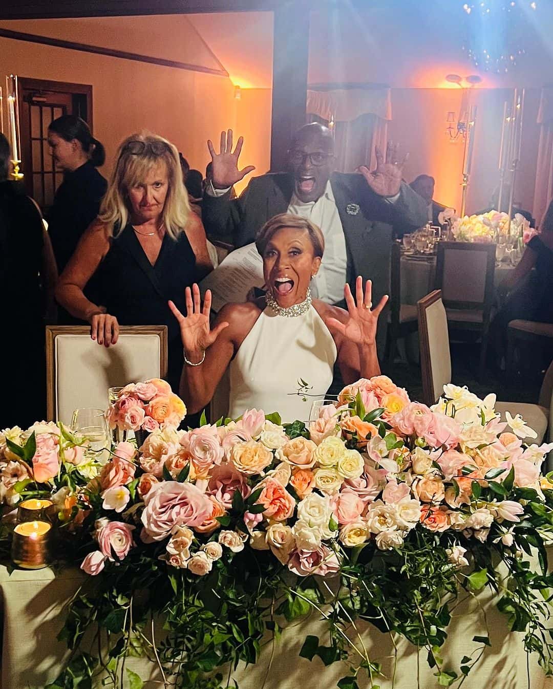'Today' show host Al Roker also attending Robin Roberts' wedding (@gayleking/Instagram)