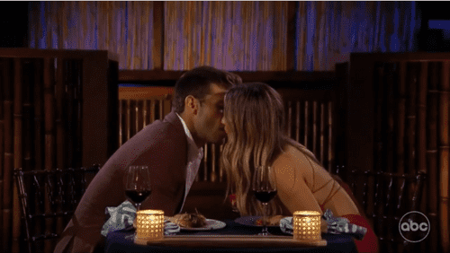 Zach comforts Kat after she shares her insecurities (ABC)