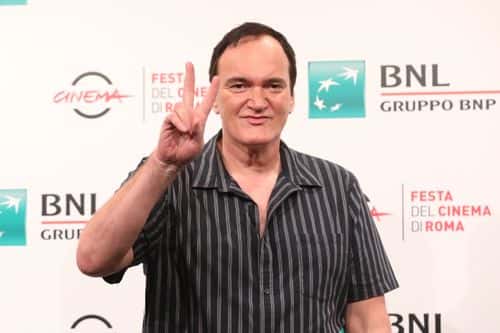 Quentin Tarantino attends the photocall during the 16th Rome Film Fest 2021 on October 19, 2021 in Rome, Italy.