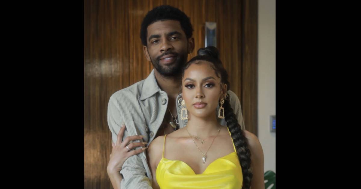 Kyrie Irving is taller than fiancée Marlene Wilkerson&nbsp;(kyrieirving/ Instagram)