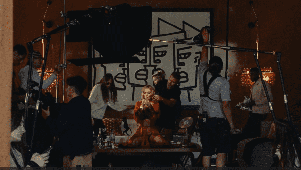 Lily-Rose Depp in 'The Idol' episode 1 (HBO)