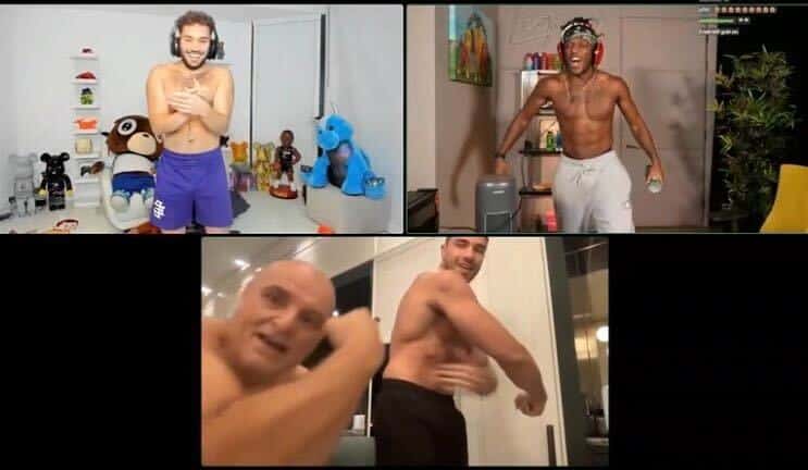 As screenshot of the Kick live stream (@ksinews_/X)