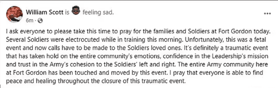 Image: William Scott/Facebook